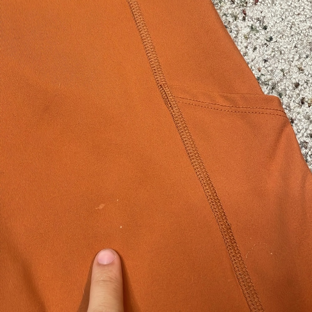 American Eagle Orange The Everything Pocket Legging Size Medium - Picture 5 of 8